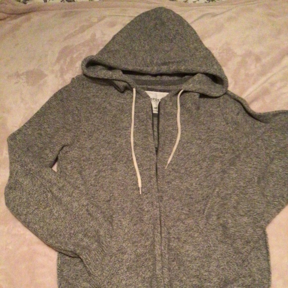 Aeropostale zip up knit sweater - Picture 2 of 3